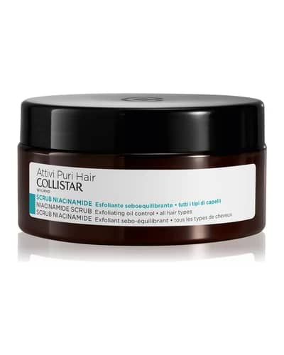 Collistar Hair Niacinamide Scrub Exfoliating Oil Control scrub per il cuoio capelluto