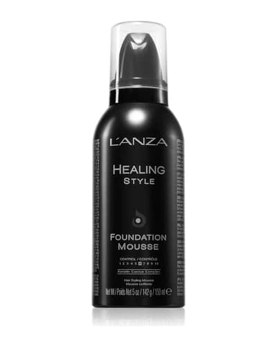 L'anza Healing Style Foundation Mousse schiuma per capelli per uno styling liscio e voluminoso