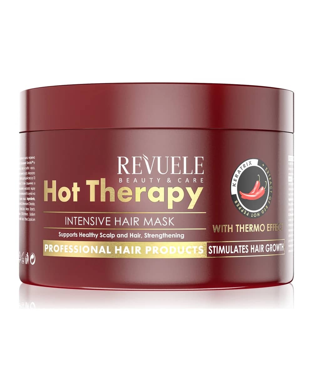 Revuele Hot Therapy Intensive Hair Mask maschera rivitalizzante intensa per capelli secchi e fragili