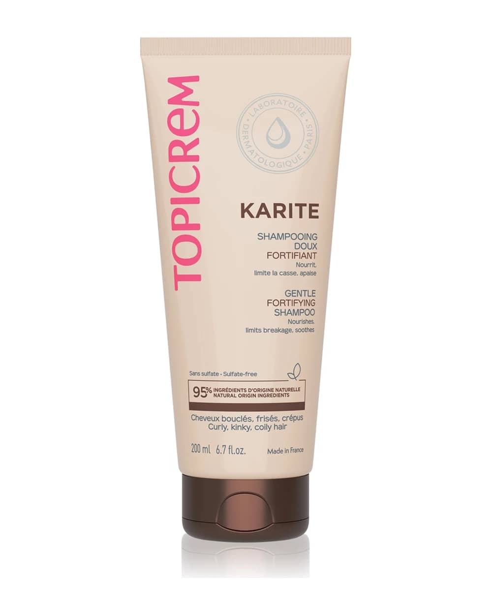 Topicrem KARITÉ Gentle Fortifying Shampoo rinforzante per capelli deboli