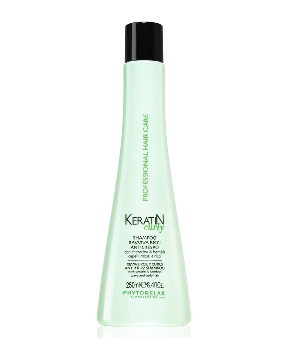 Phytorelax Laboratories Keratin Curly shampoo per capelli ricci e mossi contro i capelli crespi
