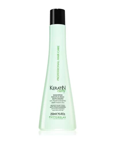 Phytorelax Laboratories Keratin Curly shampoo per capelli ricci e mossi contro i capelli crespi