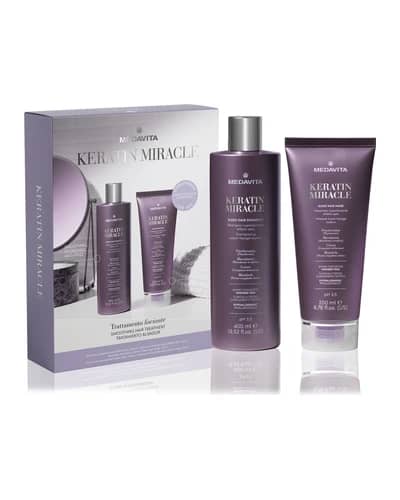 Medavita Keratin Miracle Sleek Hair Kit confezione regalo per capelli delicati