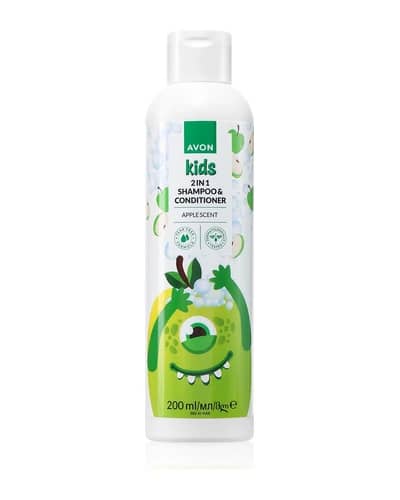 Avon Kids Apple shampoo e balsamo 2 in 1