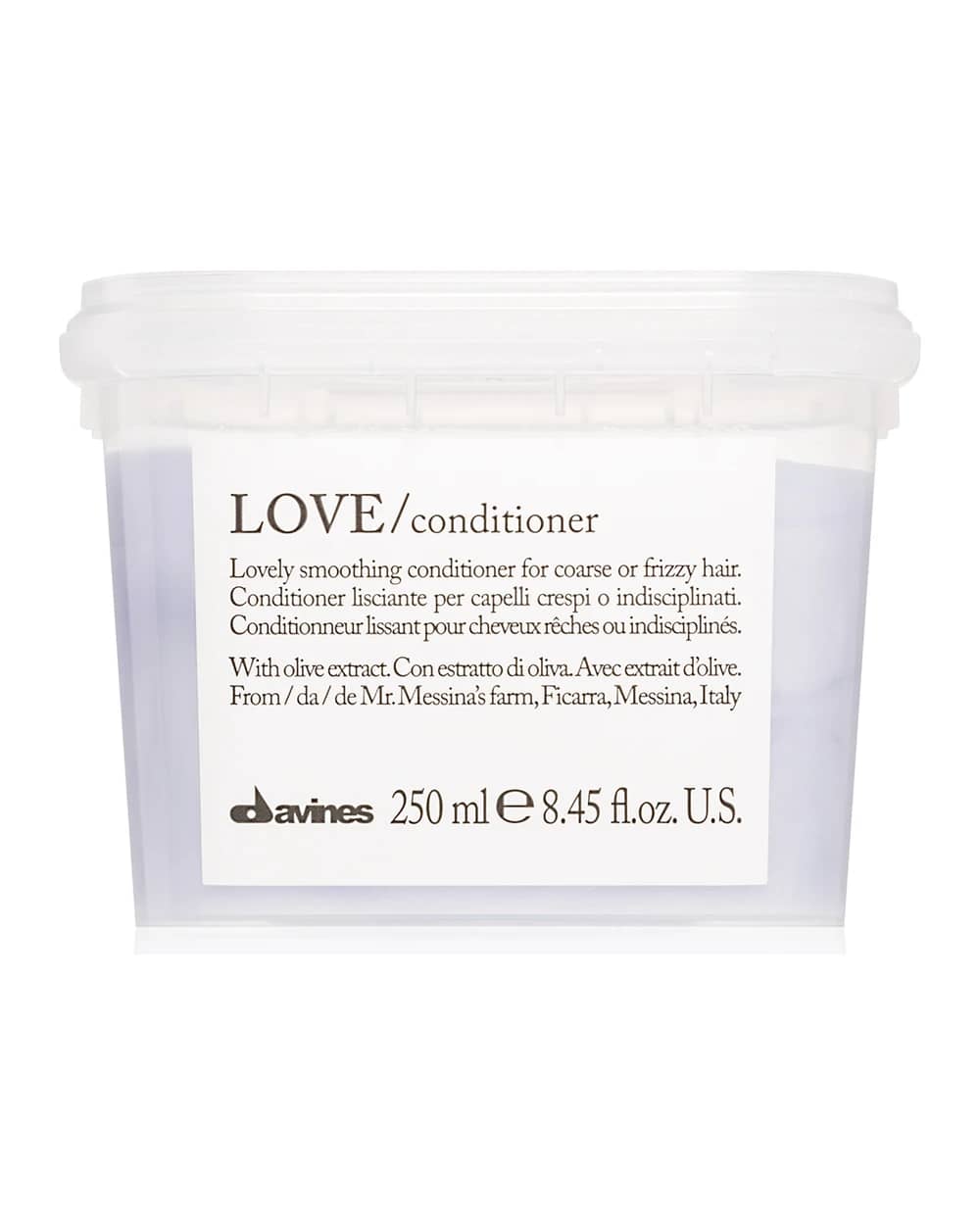 Davines Essential Haircare LOVE Smoothing Conditioner balsamo lisciante per capelli ribelli e crespi