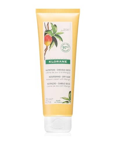 Klorane Mango Leave-in Cream Dry Hair crema senza risciacquo nutriente e idratante