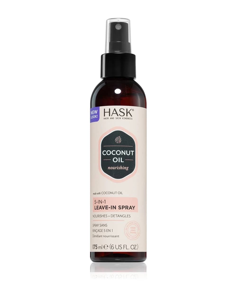 HASK Monoi Coconut Oil spray senza risciacquo per capelli brillanti e morbidi
