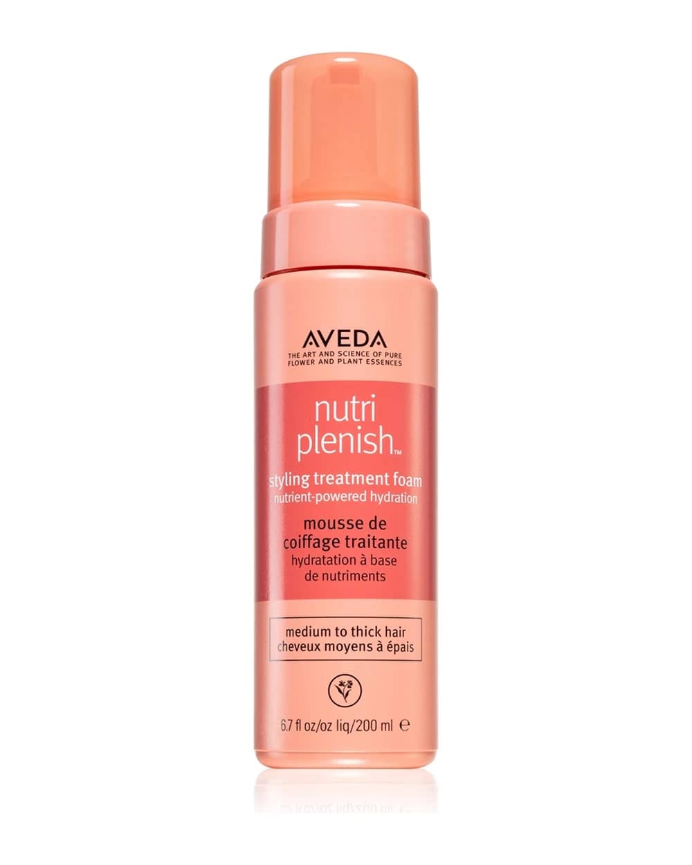 Aveda Nutriplenish™ Styling Treatment Foam schiuma modellante per idratazione e brillantezza