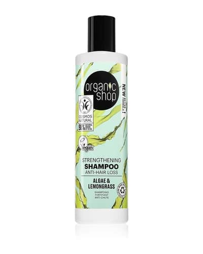 Organic Shop Organic Algae & Clay shampoo minerale per capelli fragili