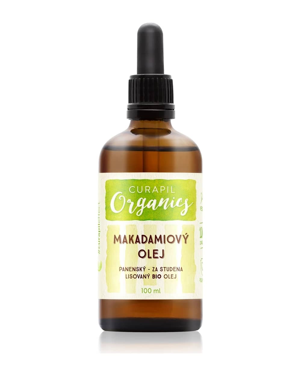 Curapil Organics Macadamia oil olio in qualità biologica