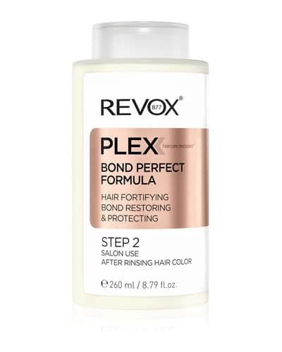 Revox B77 PLEX Bond Perfect Formula. Step 2 trattamento rinforzante post trattamento chimico dei capelli