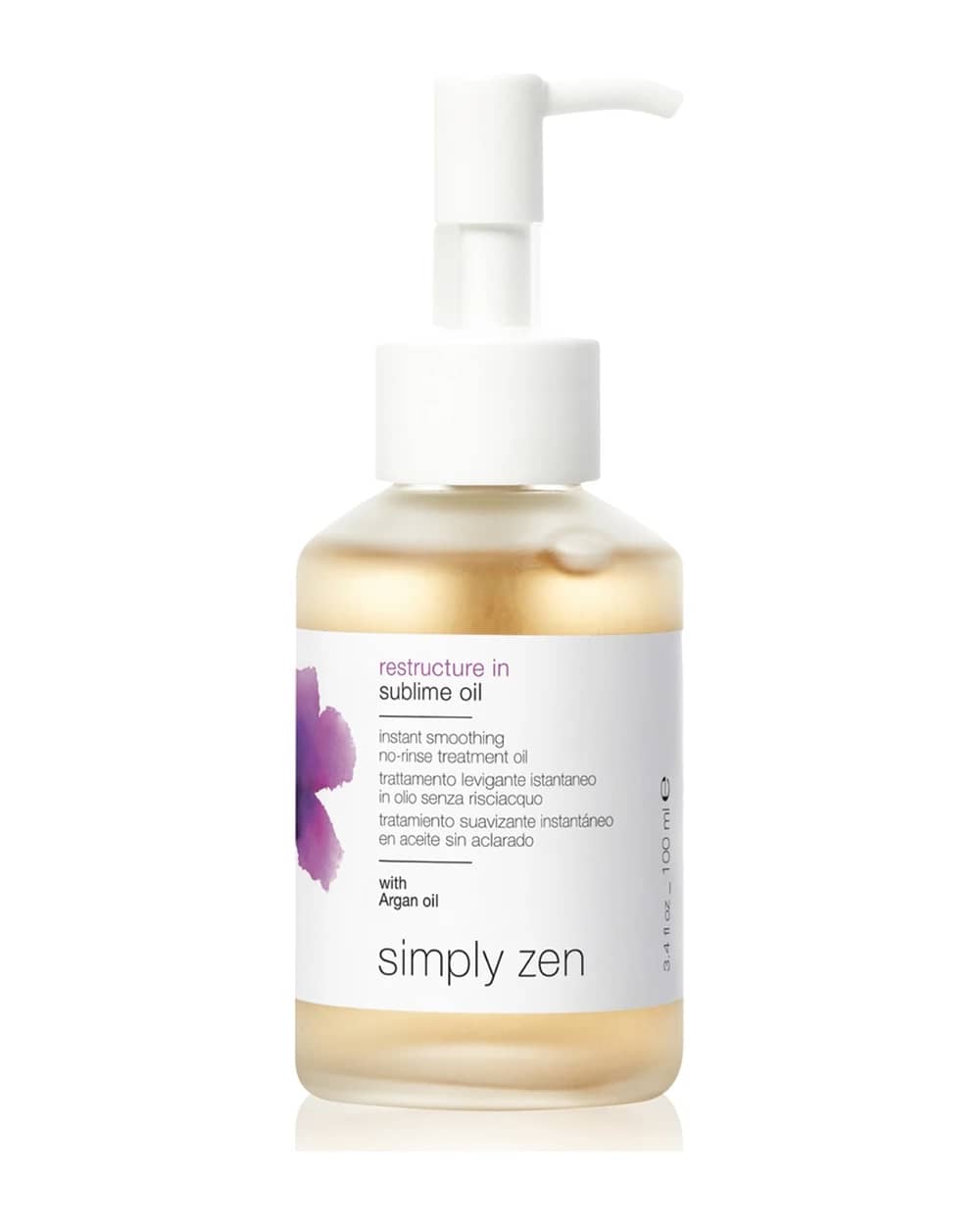Simply Zen Restructure In olio lisciante per capelli rovinati e secchi