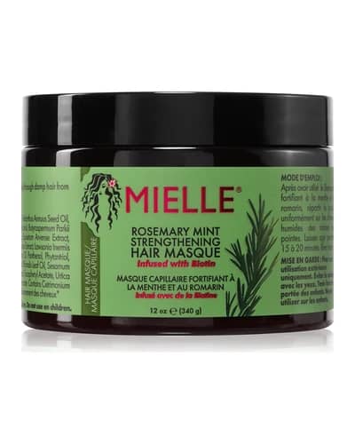 Mielle Rosemary Mint maschera per capelli rinforzante in profondità
