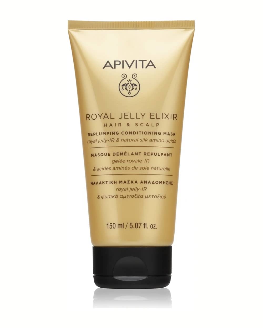 Apivita Royal Jelly Elixir Replumping Conditioning Mask balsamo e maschera 2 in 1