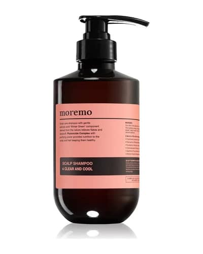 moremo Scalp Shampoo Clear And Cool shampoo di pulizia profonda contro la forfora