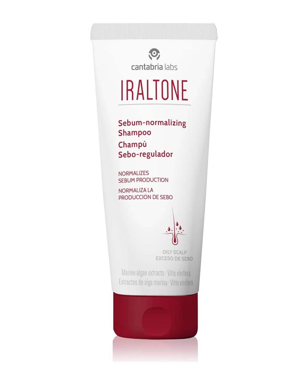 IRALTONE Sebum-normalizing Shampoo dermatologico per cuoi capelluti grassi