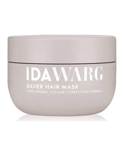 IDA WARG Beauty Silver Hair Mask maschera trattante neutralizzante per toni gialli