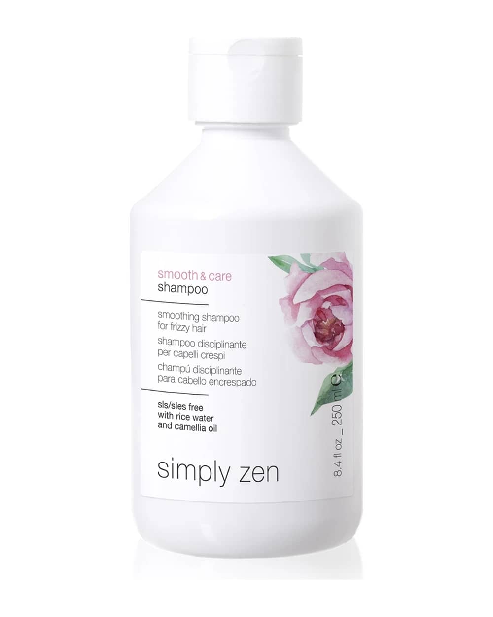 Simply Zen Smooth & Care Shampoo lisciante contro i capelli crespi