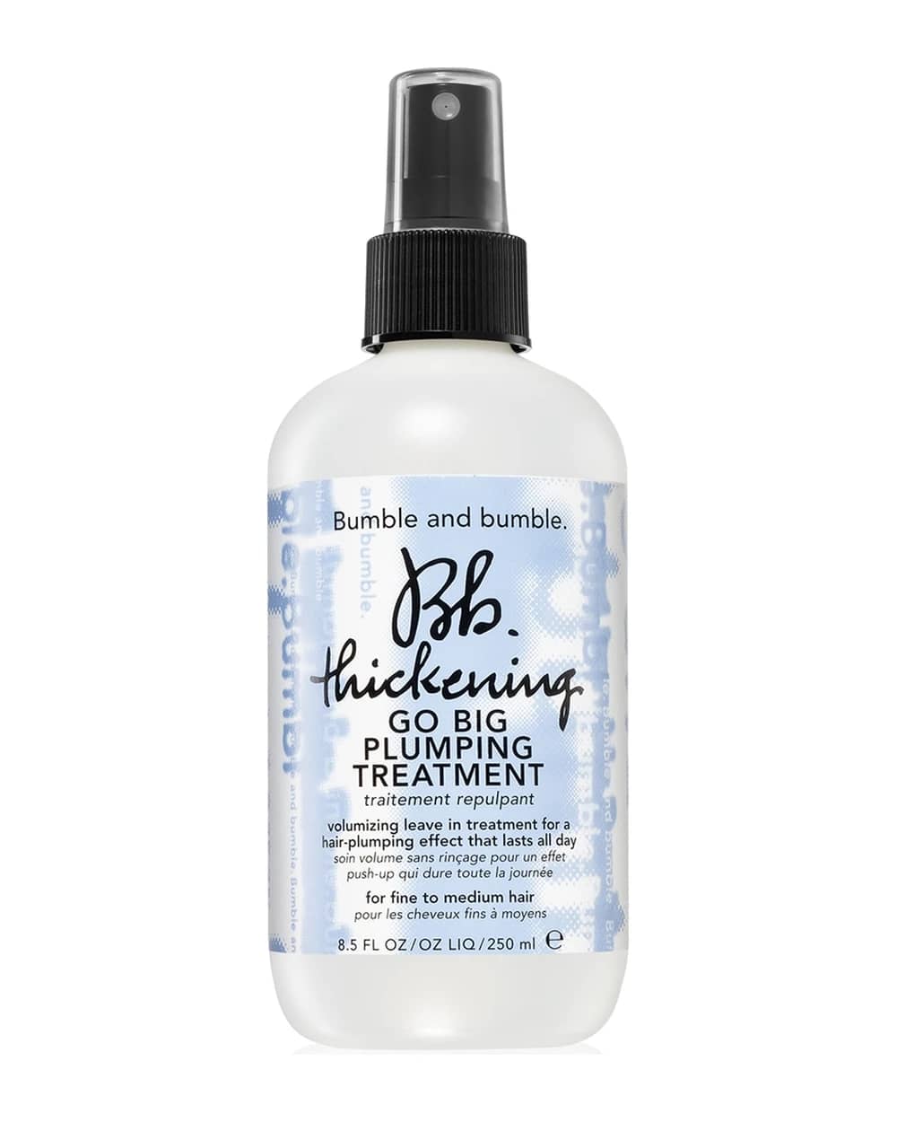 Bumble and bumble Thickening Go Big Plumping Treatment spray volumizzante per l'asciugatura il finishing dei capelli