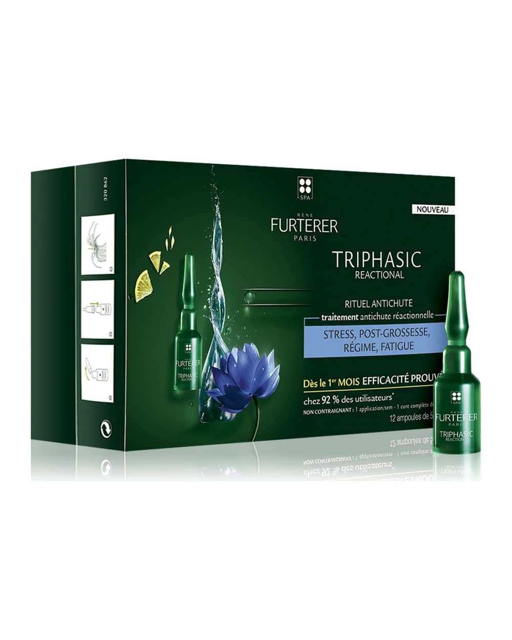 René Furterer Triphasic Reactional cura completa per la caduta dei capelli reattiva