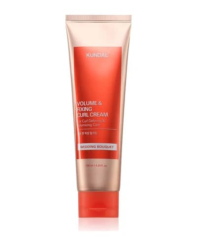 KUNDAL Volume & Fixing Curl Dream Wedding Bouquet crema styling per definire i capelli mossi
