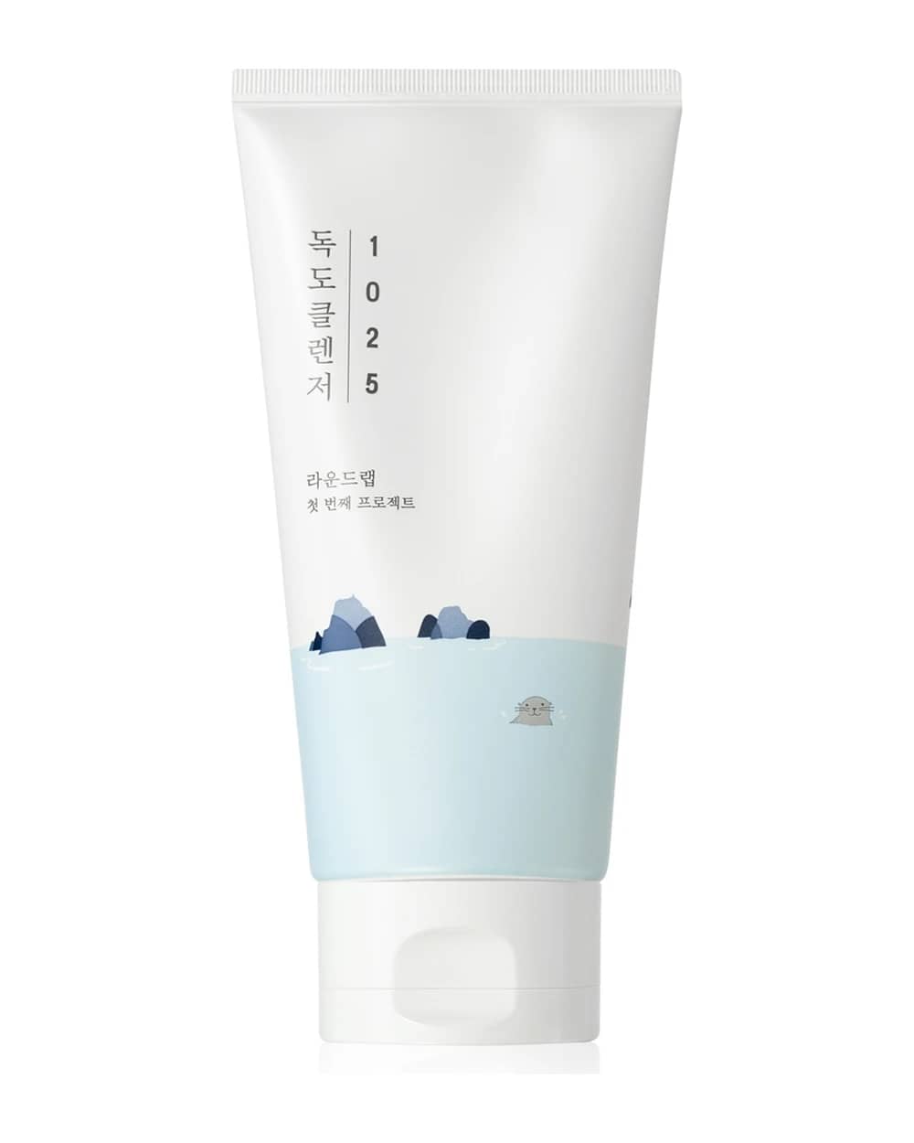 ROUND LAB 1025 Dokdo Cleanser crema detergente in schiuma per pelli sensibili e secche