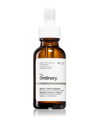 The Ordinary Aloe 2% + NAG 2% Solution siero lenitivo anti-acne