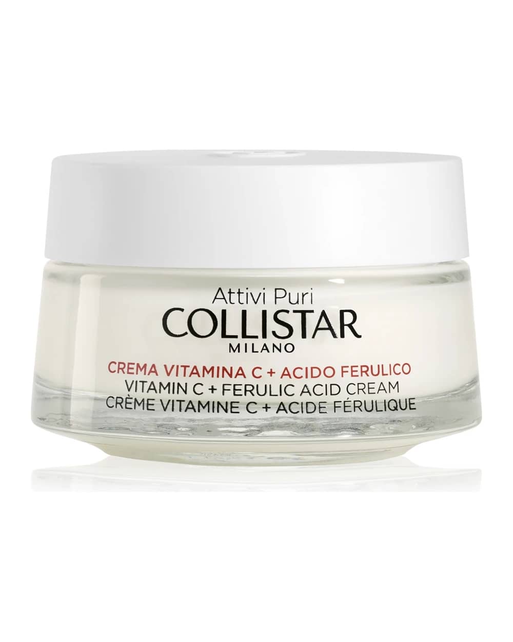 Collistar Attivi Puri Vitamin C + Ferulic Acid Cream crema illuminante con vitamina C