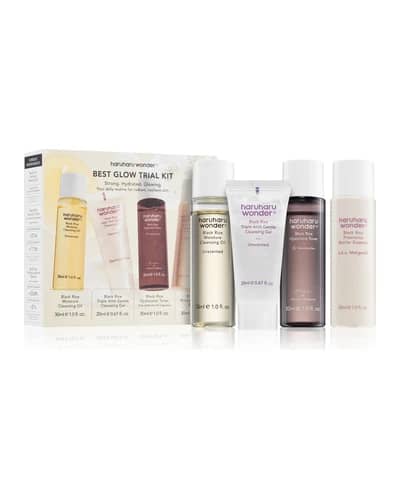 Haruharu Wonder Best Glow Trial Kit da viaggio illuminante e idratante
