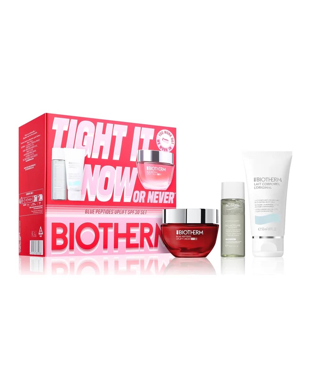 Biotherm Blue Peptides Uplift Cream SPF 30 confezione regalo da donna