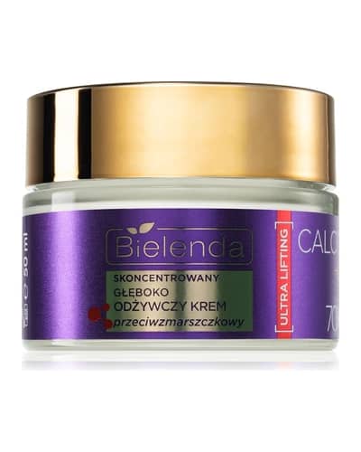 Bielenda Calcium + Q10 Concentrated deeply nourishing anti-wrinkle cream for day 70+ crema giorno rassodante e antirughe