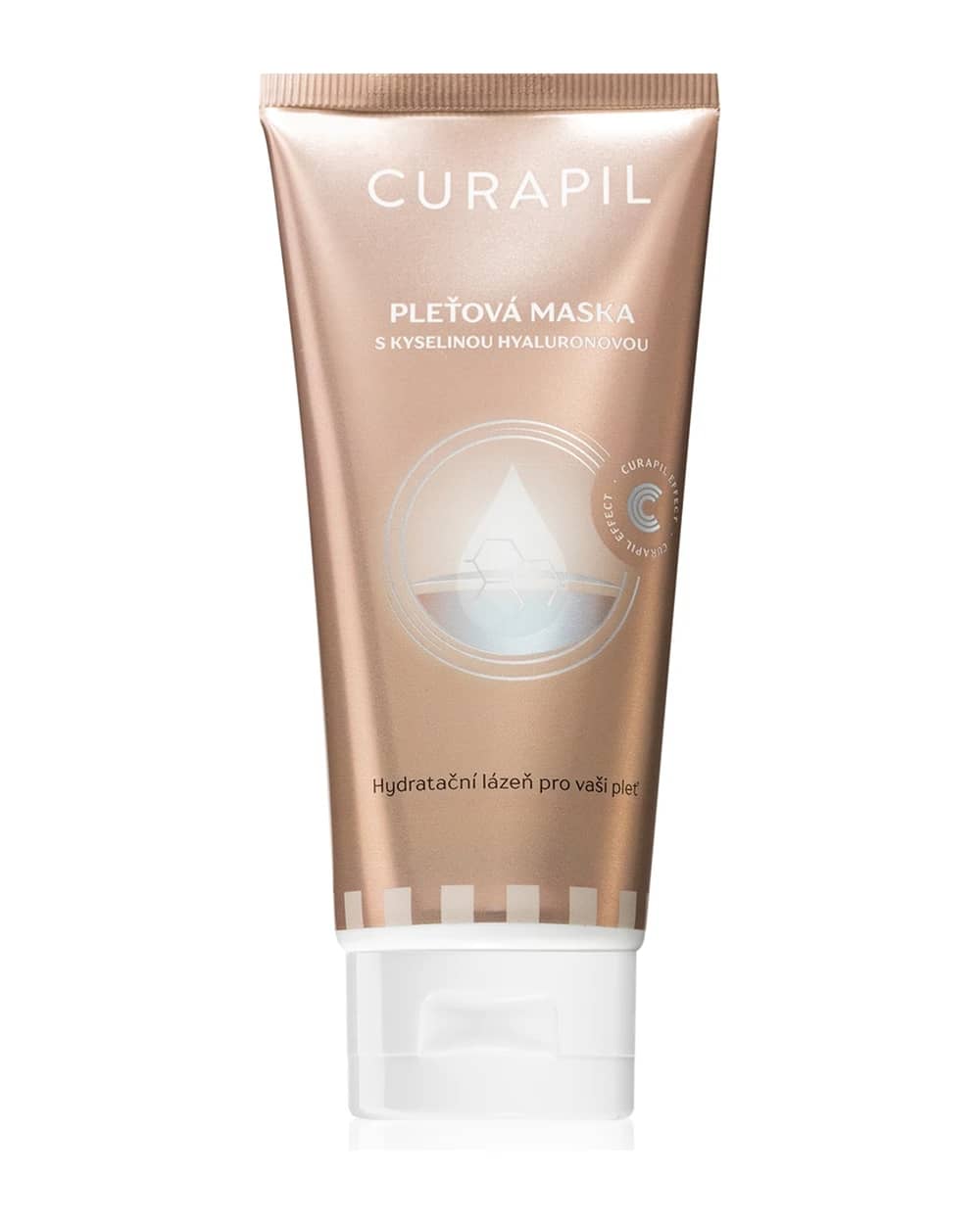 Curapil Face mask maschera viso con acido ialuronico