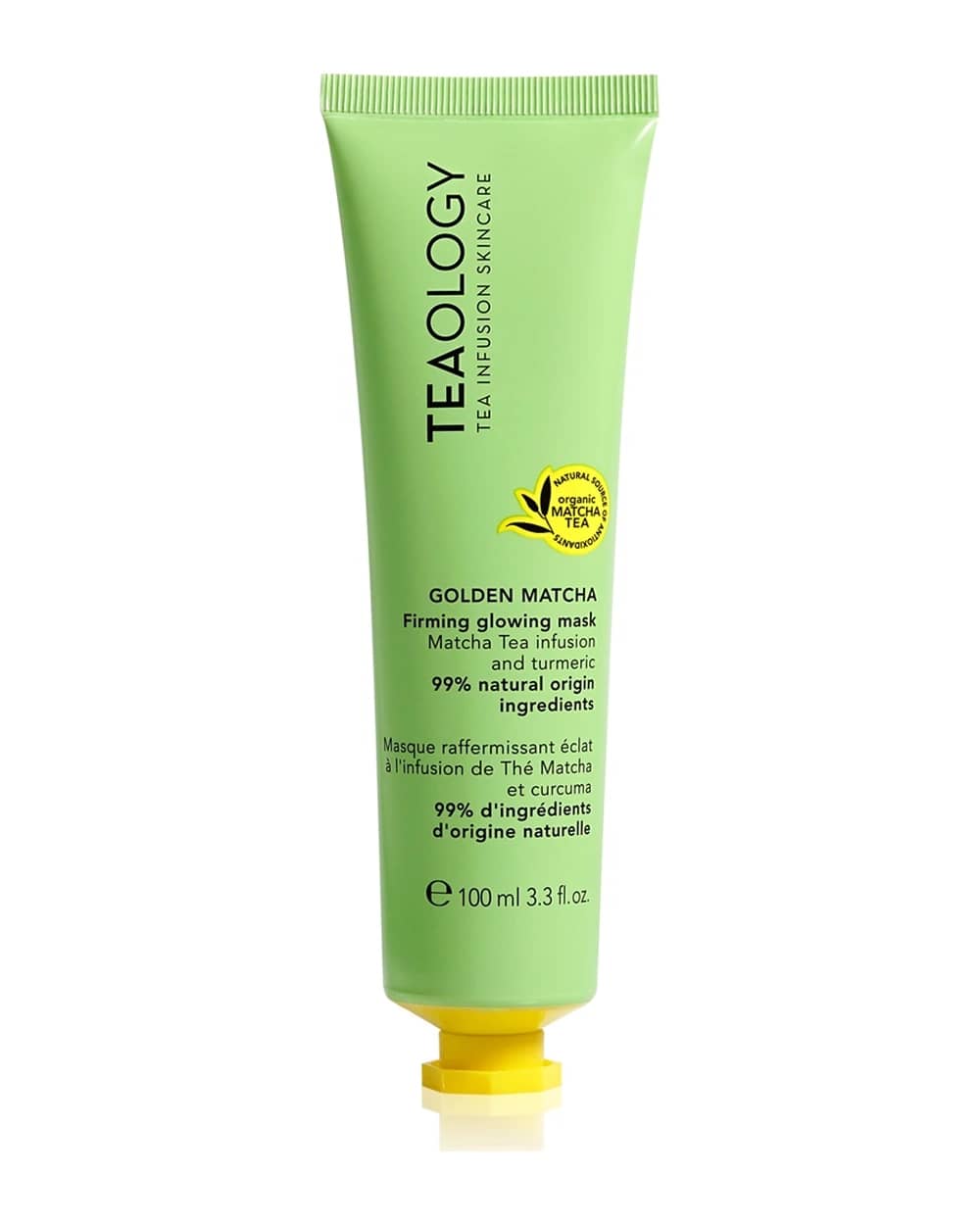 Teaology Cleansing Golden Matcha Firming Glowing Mask maschera idratante per pelli molto secche
