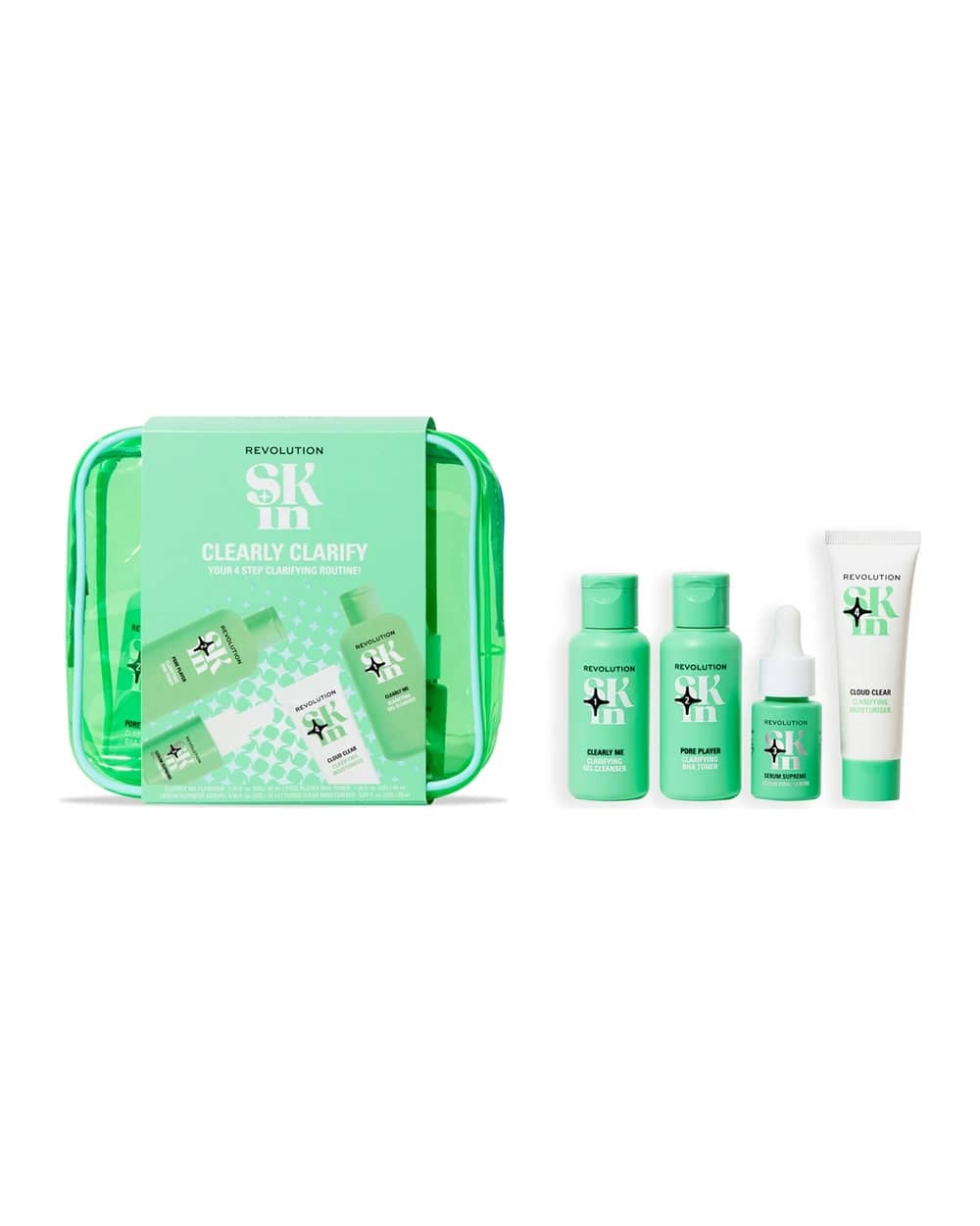 Revolution Skincare Clearly Clarify 4 Step Starter Kit confezione regalo per il viso