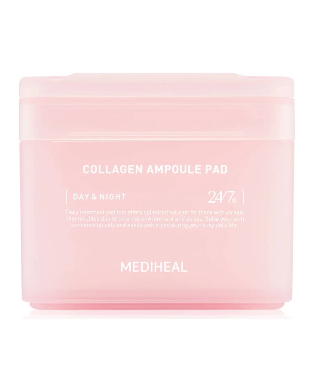 MEDIHEAL Collagen Ampoule Pad cuscinetti tonificanti per idratare e tendere la pelle