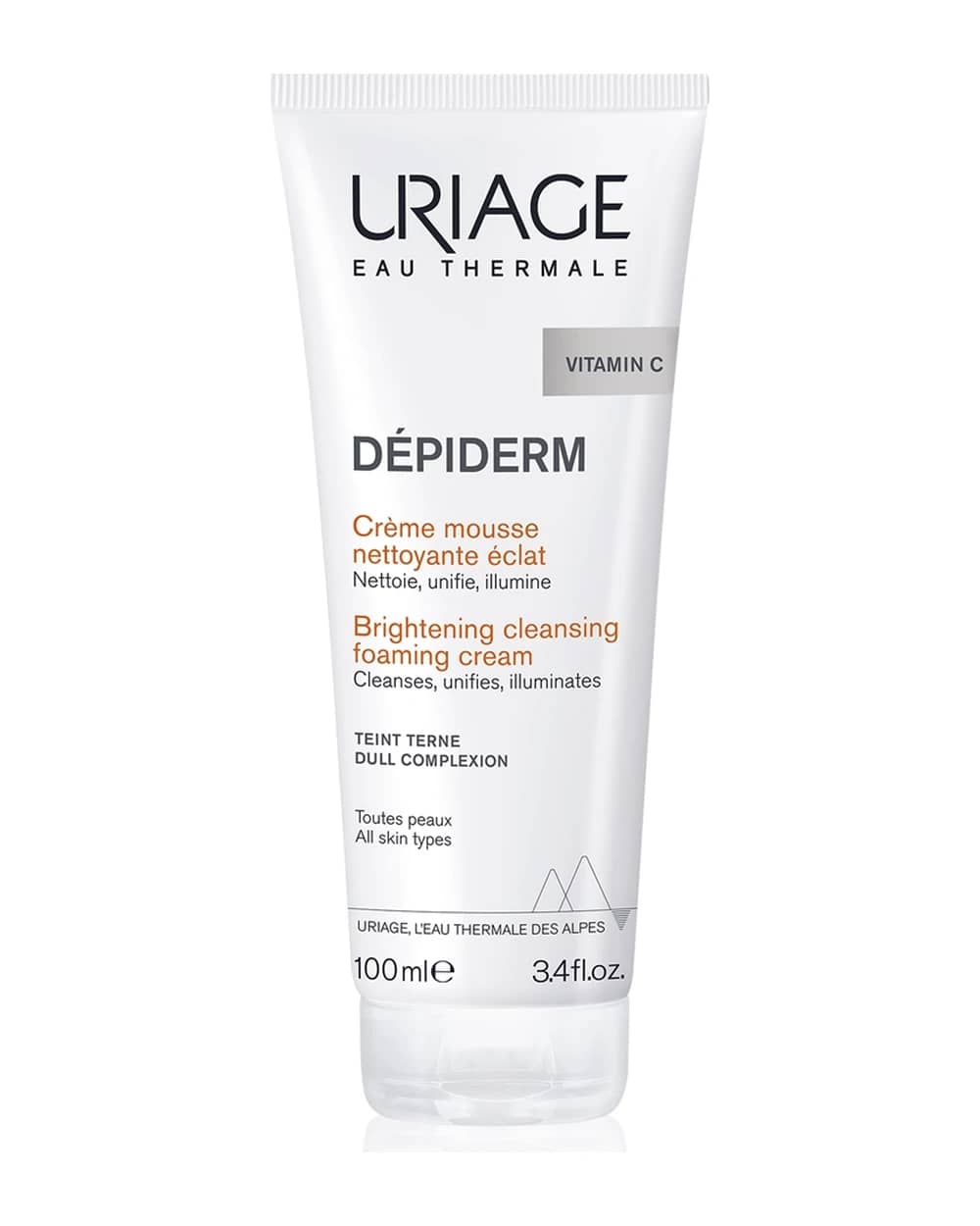 Uriage Dépiderm Brightening Cleansing Foam crema detergente in schiuma