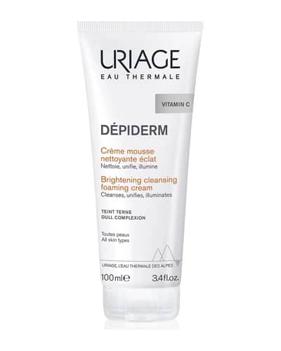 Uriage Dépiderm Brightening Cleansing Foam crema detergente in schiuma