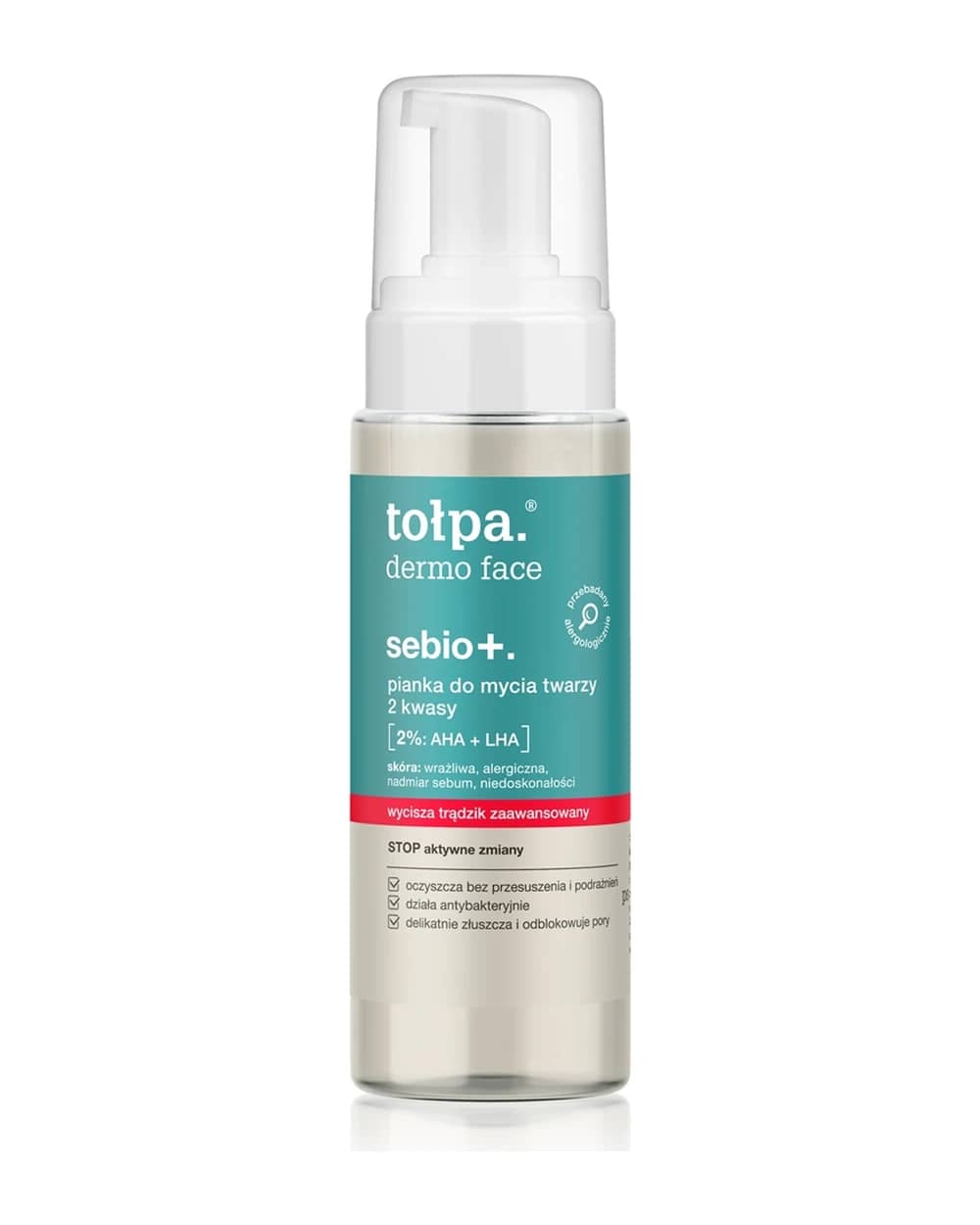 Tołpa Dermo Face Sebio + schiuma detergente viso