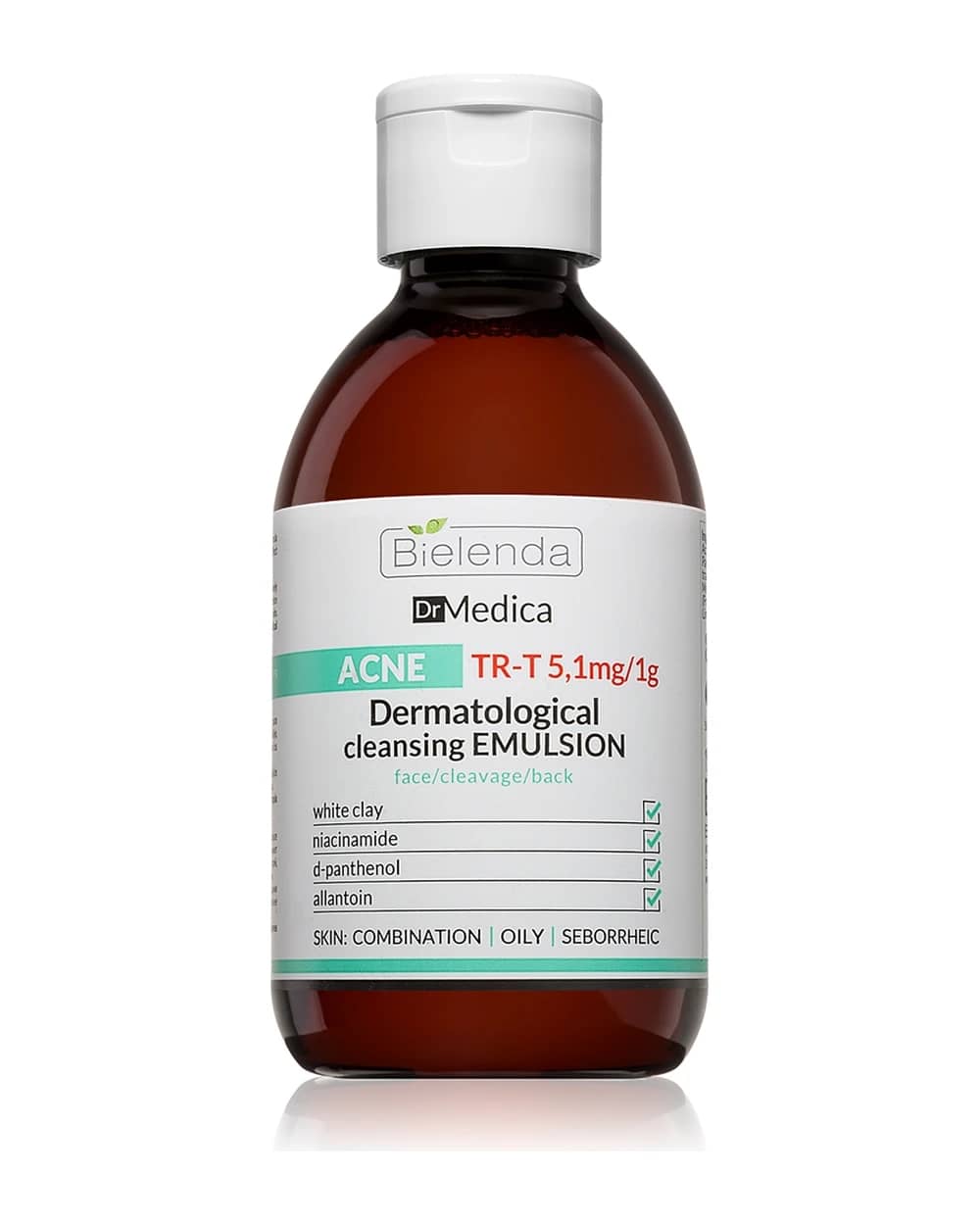 Bielenda Dr Medica Acne emulsione detergente dermatologica per pelli grasse con tendenza all'acne