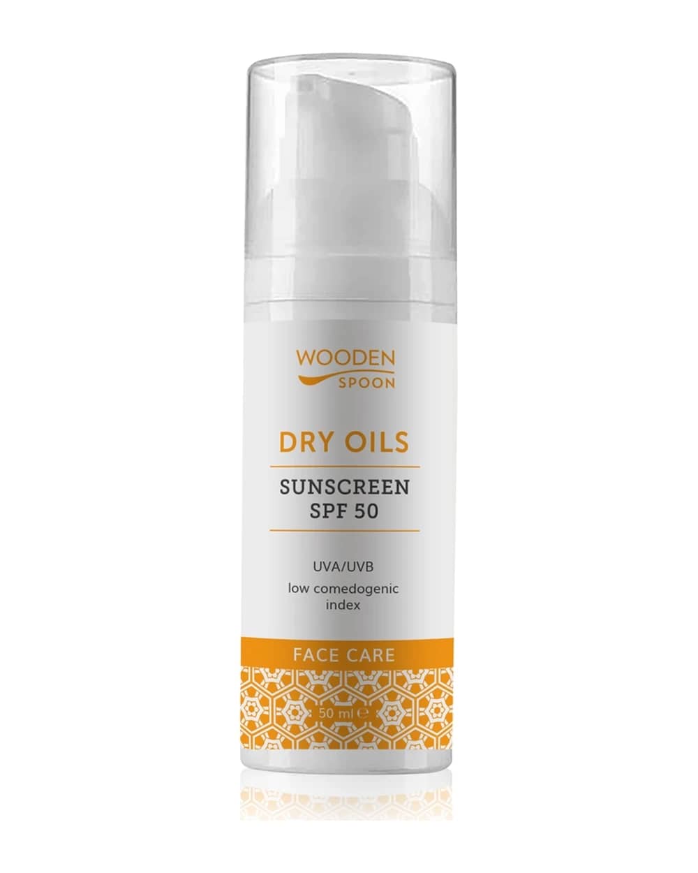 WoodenSpoon Dry Oils Sunscreen SPF 50 crema abbronzante SPF 50