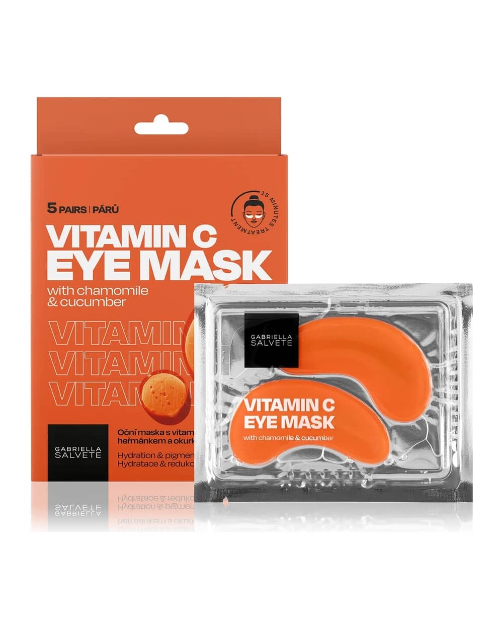 Gabriella Salvete Eye Mask Vitamin C maschera occhi illuminante e idratante