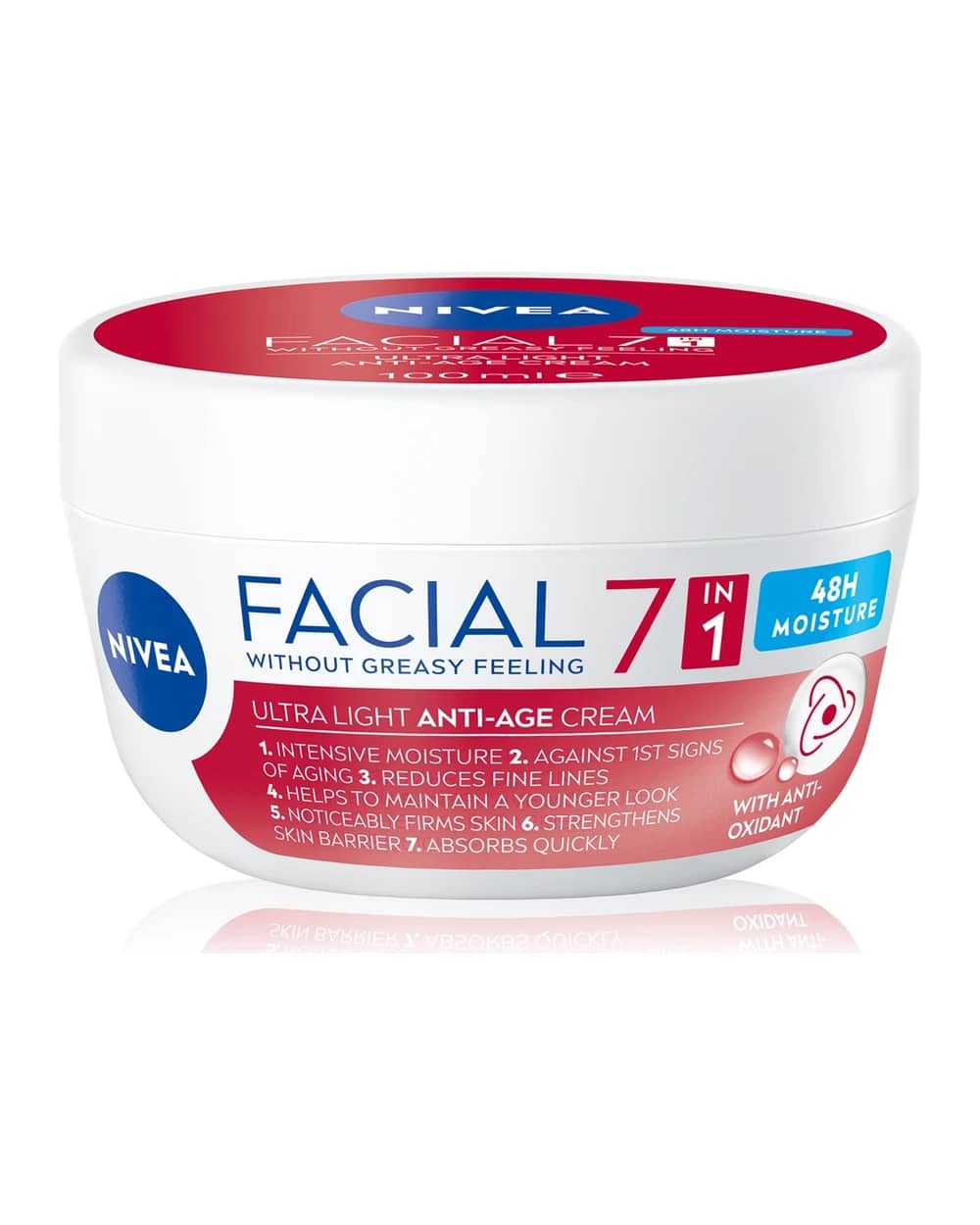 NIVEA Facial Anti-Age crema viso contro i primi segni di invecchiamento 7 in 1