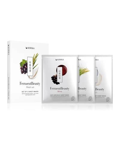 KORIKA FermentBeauty Mask Set di maschere viso