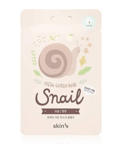 Skin79 Fresh Garden Snail maschera rivitalizzante in tessuto con estratto di bava di lumaca