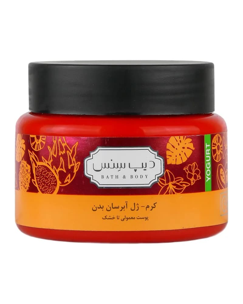 ماست بدن میوه ای حجم 250 میلی لیتر