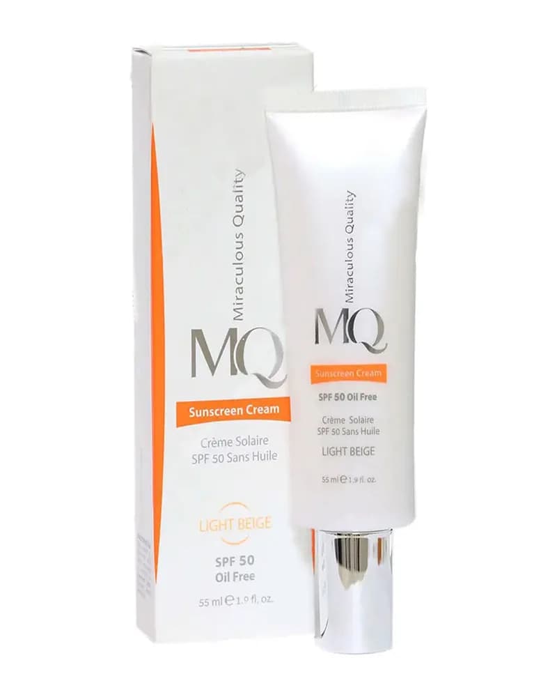 کرم ضد آفتاب رنگی با SPF50 مناسب پوست چرب و مستعد جوش و آکنه حجم 55 میلی لیتر