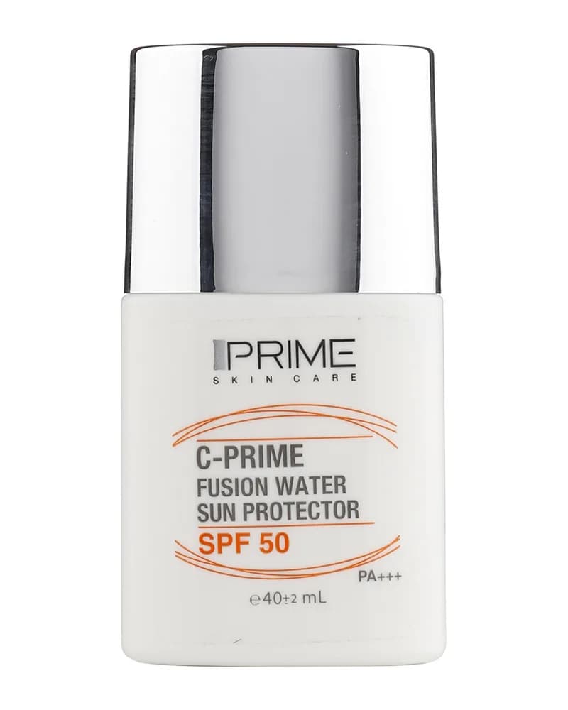فلوئید ضد آفتاب حاوی ویتامین c و spf50 فیوژن واتر مناسب انواع پوست حجم 40 میل