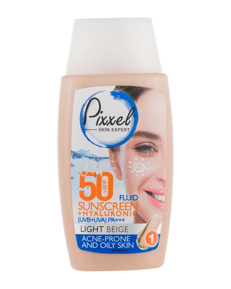 ضد آفتاب رنگی با Spf50 مناسب پوست چرب و جوش دار حجم 50 میلی لیتر