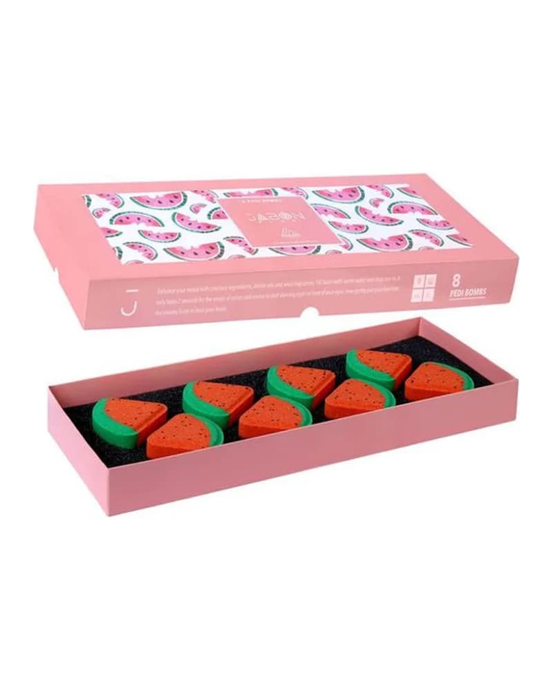 کوکتل پدیکور مدل Watermelon بسته 8 عددی ژبن پلاس