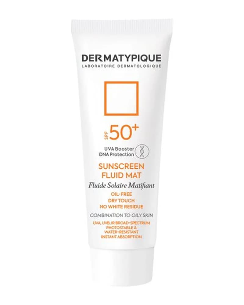 ضد آفتاب بی‌رنگ فاقد چربی +SPF50 درماتیپیک